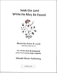 Seek the Lord While He May Be Found SATB choral sheet music cover